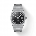 Tissot Nerūdijančio plieno juodo ciferblato vyri&scaron;kas madingas laikrodis T137.407.11.051.00 juoda