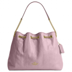Coach Evelyn 34 Dygsniuotos Detalės Odinė Rankinė per Petį Didelė Moteri&scaron;ka Rankinė Gvazdikas CDR00-IMORP Basic Set (Bag+Dust Bag)