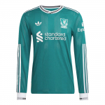 Adidas Originals nemokamas pristatymas su adiClub Liverpool Fc 25/26 ilgomis rankovėmis trečioji autenti&scaron;ka apranga JV6460 2XL