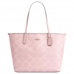 Coach City 33 Klasikinis logotipas Tote krep&scaron;ys Moteri&scaron;ki Tote krep&scaron;iai Rožinis CAL49-IMPO Basic Set (Bag+Dust Bag)
