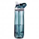 500ml / 750ml / 1000ml Tritan vandens buteliukas su &scaron;iaudeliu Ekologi&scaron;kas Patvarus Sporto Salės Fitneso Lauko Sporto Plaktuvas Gėrimų Buteliukas 1 vnt. 500ml rožinė