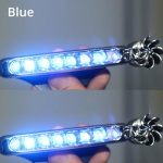 2X vėjo varomas automobilio dienos žibintas 8LED besisukantis ventiliatorius Dienos &scaron;viesa Nereikia i&scaron;orinio maitinimo &scaron;altinio auto dekoratyvinė lempa DRL LED