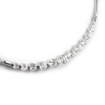 Les Tr&eacute;sors De Lily [G9063] - Collier Argent 'D&eacute;esse' blanc