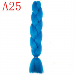 XINRAN Ombre Braiding plaukų priauginimas Long Afro Jumbo Crochet Braids Blue Expression sintetiniai plaukai
