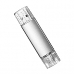 &bdquo;Linkee Micro USB 2.0 Flash Drive OTG Adapter U Disk Thumb Stick Pen&ldquo;, skirtas telefono kompiuteriui 64GB sidabras