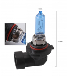 2 vnt H11 9005 HB3 9006 HB4 55W 100W 12V itin ry&scaron;kios halogeninės lemputės automobilio priekinių žibintų lempa rūko žibintai didelės galios automatinės lemputės 5000K balta 9005 HB3 100W