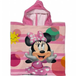 MINNIE Vonios pončas su gobtuvu 50x100 ry&scaron;kiai rožinė
