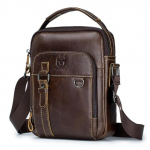 BULLCAPTAIN mados vyri&scaron;kas pečių krep&scaron;ys, odinis krep&scaron;ys, vyri&scaron;kas, skersinis krep&scaron;ys, kokybi&scaron;ka vyri&scaron;ka rankinė, skirta Ipad kava