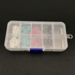 40vnt dantų poliravimo stiebo diskai kompozitiniai apdailos diskai + 4vnt įtvaras