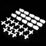 30 vnt Dalys Laikikliai Klipai Apkala Mercedes Sacco 190 W201 W124 A124 S124