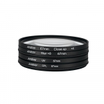 Andoer 67 mm UV+CPL+Close-up+4 + Star 8 ta&scaron;kų filtras apskrito filtro rinkinys apskrito poliarizatoriaus filtras 67 mm