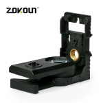 Zokoun Stiprus magnetinis L formos kron&scaron;teinas, i&scaron;lyginamasis laikiklis, skirtas 1/4 sriegiuoto lazerinio nivelyro, 1/4 arba 5/8 trikojo adapterio montavimui