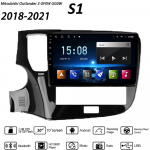 10 colių automobilio radijas Android, skirtas Mitsubishi Outlander 3 GF0W GG0W 2018&ndash;2021 Navigacija Multimedijos vaizdo grotuvas Stereofoninis galvos blokas Carplay WIFI 2+32GB