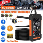 MOONN atnaujinimo endoskopinė kamera 1080P HD Borescope 4,3 colių LCD ekrano tikrinimo kamera