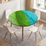 Skeleto lapai, apvali, apvali staltiesė, vandeniui atspari valgomojo stalo dekoravimo priedai Klasikinio ra&scaron;to stalo dangtis Virtuvės dekoras diameter 80cm