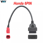 &bdquo;Honda&ldquo; 6&ndash;16 kontaktų OBD2 motociklo motociklo motociklo prailginimo jungtis, automobilio diagnostikos laidas