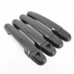 2014-2017 TOYOTA YARIS Automobilio durų rankenų dangtelio apdaila su anglies pluo&scaron;to ra&scaron;tu 2015 single key hole