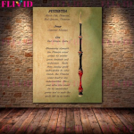 &bdquo;Wizard's Wand&ldquo; žinių žemėlapis Aliejinė tapyba Magijos &scaron;altinis Abstraktaus meno plakatai ir spausdinta burtininki&scaron;ka dekoracija 21cm&times;30cm NoFrame