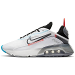 Nike Air Max 2090 Pure Platinum Unisex sportbačiai Balti Ry&scaron;kiai raudoni Juodi CT7695-100 38