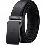 &bdquo;Emperor Belt&ldquo; vyri&scaron;kos natūralios odos automatinės sagties sluoksnio grynos karvės kelnės su madingu verslo laisvalaikio vyri&scaron;ku diržu 105cm