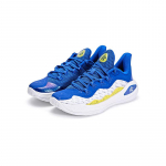 Curry Brand Curry Flow 11 GS Dub Nation Vaikų sportbačiai Mėlyni Balti Karali&scaron;ki 3026619-100 38.5