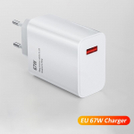 Įkroviklis 67W Greitas įkrovimas USB C skirtas Xiaomi Mi 13 11 Redmi Note 9 10 12 Turbo 11 A1 A2 Poco X5 F5 Pro USB Type C Laidinio telefono priedai EU Charger