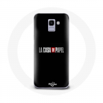 Coque pour Samsung Galaxy A8 2018 La casa de papel Logo