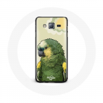 Coque pour samsung galaxy J5 2016 Amazone Perroquets Vert