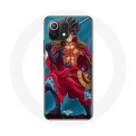 Coque pour Xiaomi Mi 11 Lite Luffy Gear 5 One Piece Anime