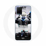 Coque pour Vivo Y21s 2021 / Y21 2021 Formule 1 Valtteri Bottas pilote de course F1 Noir