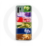 Coque pour Samsung Galaxy A50 Poursuis Tes R&ecirc;ves Split Visages