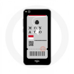 Coque pour Huawei P8 Lite 2017 Billet d'avion Monaco