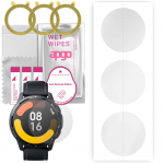 3x apgo Hydrogel ekrano apsauga, skirta Xiaomi Watch S1 Active, Hidrogelinė plėvelė, su pozicionavimo sluoksniu, lengvas montavimas