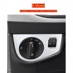 Car Styling Interior Door Handle Bowl decoration Cover Sticker and decals Trim For VW Volkswagen Polo   Auto Accessories