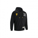 Under Armour Project Rock Hoody su raidės logotipo spauda Vyri&scaron;ki Hoody Juodi 1377749-001 3XL