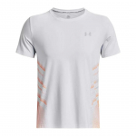 Under Armour Iso-Chill vienspalvia sportinė maikutė su apvalia apykakle vyrams Vir&scaron;utiniai drabužiai Balta 1376518-100 XL
