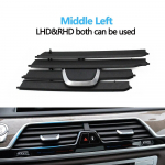 Automobilio priekinės vidurinės kairės de&scaron;inės oro angos grotelių AC slankiojančio klipo remonto rinkinys BMW 7 serijai G11 G12 730Li 740Li 750Li M760Li Middle Left