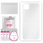 apgo Ultra Clear Protective Skin Sticker for the back compatible with Honor 9S, Wrap Film, Hydrogel Film, Flexible, Soft TPU with positioning layer ea