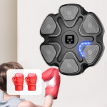 Elektroninė bokso treniruoklių įranga, skirta kovos menų muzikai