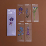 5 vnt./Pack Flower Series Žymės knygoms PET Clear Book Mark Page Marker Mielos ra&scaron;tinės reikmenys mokinių reikmenys