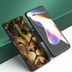 Animal Fox Wolf Flowers telefono dėklas, skirtas Xiaomi Mi A2 8 9 SE Note 10 10T 11 12 Lite 9T 11T 12S 12T Pro A3 6X 12X TPU juodas dangtelis Xiaomi Mi A2(6X)