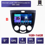 Android automobilinis radijas, skirtas Chevrolet Lacetti J200 2004-2008 automobiliniam daugialypės terpės grotuvui GPS navigacijos galvos blokas WIFI 1+16GB