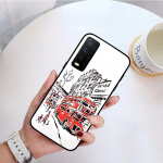 London Bus funda Telefono dangtelis For vivo Y31 Y30 Y33S Y11S Y12S Y17 Y20 Y20S Y21 Y21S Y1S Y53S Y15 Y19 Y91C V23 5G dėklai coque VIVO Y1S