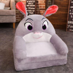 2 sluoksnių sulankstoma kėdė Animacinių filmų gyvūnai kūdikių fotelis sofa kūdikių mokymosi kėdė 3-6 mėn. Mink&scaron;tas tatamis, saugus ir nenukritęs