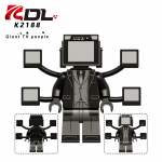 KDL826 Statybiniai blokai Titan TV Žmogus Žaibas Tualetas Skrydžio monitorius Milžinas Mini Žmonių Figūros Plytos Žaislai vaikams