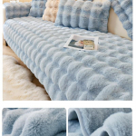 2024 m. Nauja kreminė Toskanos triu&scaron;io sustorėjusi pliu&scaron;inė pagalvė, miegamojo sofa, tatami atlo&scaron;o pagalvėlė, neslystantis sėdynės kilimėlis 45cm pillowcase 1 pcs