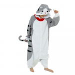Vyri&scaron;kas vientisas pižamos anime &bdquo;Kigurumi&ldquo; didelio dydžio mar&scaron;kinėliai suaugusiems Helovino viso kūno pižamos animacinių filmų &bdquo;Cosplay&ldquo; kostiumas L