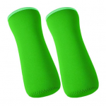 2 vnt. terminio vandens butelio dangtelių, skirtų &bdquo;Cirkul&ldquo; neopreno rankovėms, stilingo dizaino, skonio izoliaciniam vandens butelio apsaugai 2pcs &scaron;viesiai žalios spalvos
