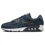 Nike Air Max 90 Armory Navy Vyri&scaron;ki sportbačiai Mėlyni Balti Juodi HM0625-400 36.5