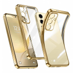 Prabangus dengiamas dėklas, skirtas Samsung Galaxy A15 A25 A55 A35 A05S A24 4G 5G A54 A34 A14 skaidrus silikoninis galinis dangtelis A 55 35 25 15 S24